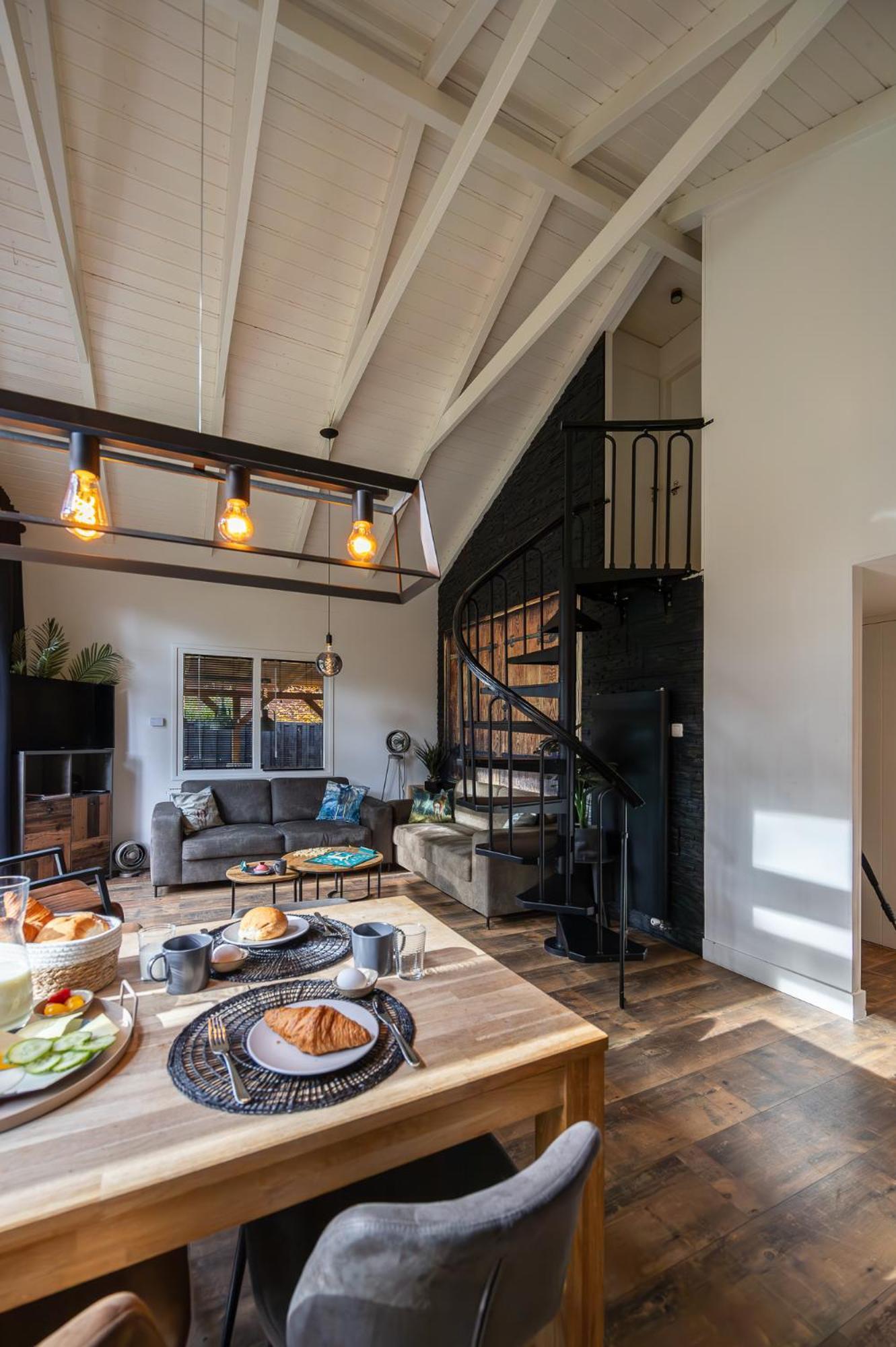 Vakantiehuis Veluws Genieten Met Whirlpool En Sauna Doornspijk 外观 照片